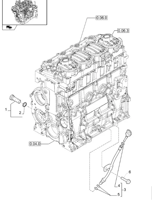 504226579 - Щуп уровня масла