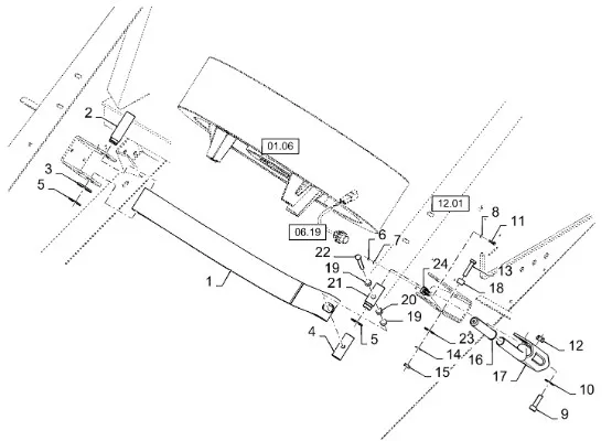 87368632 - Тормозная колодка