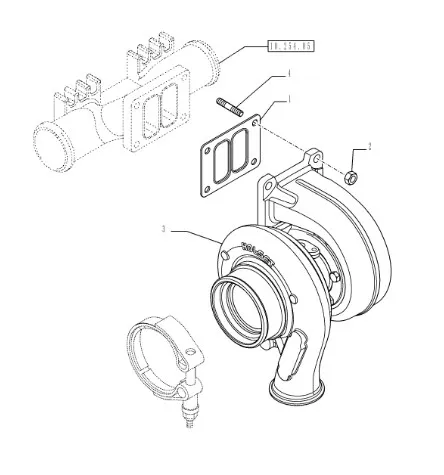 504231403 - турбокомпрессор