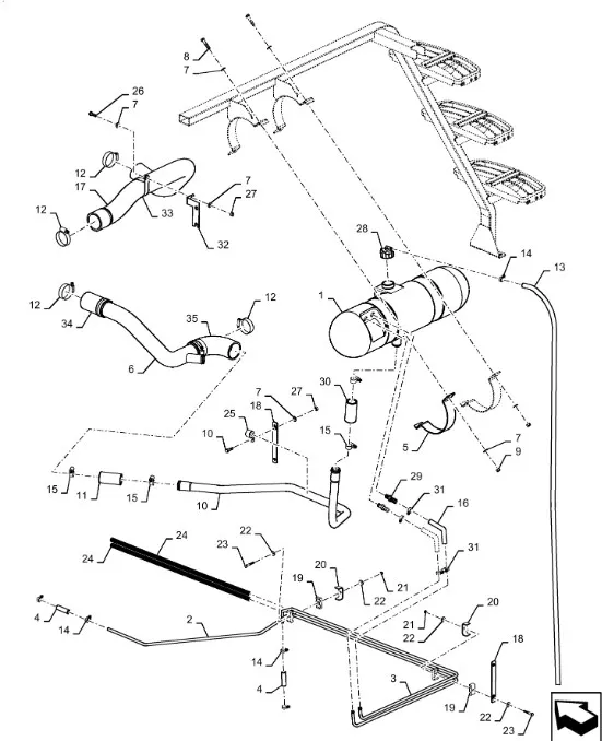 87570004 - трубка